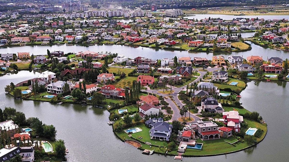 Espacio verde: barrios privados y countries
