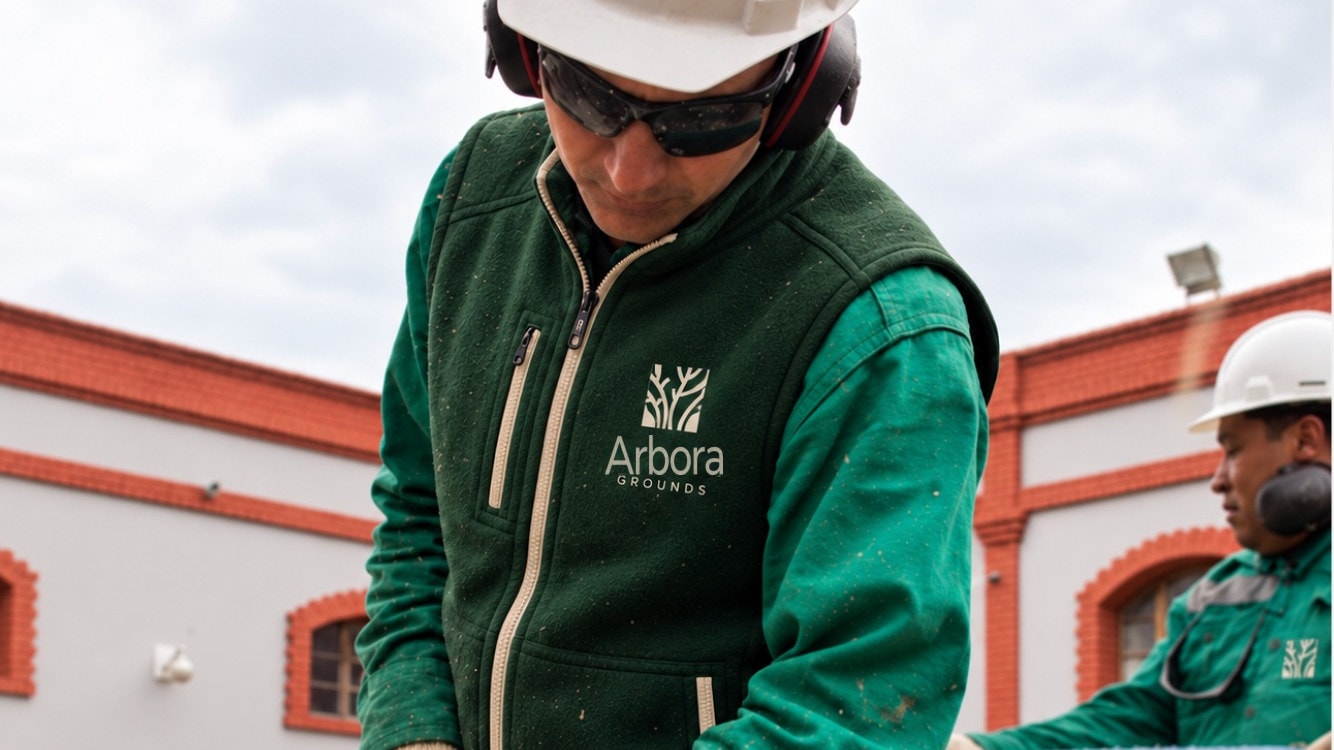 Espacio verde: parques industriales, plantas y oficinas